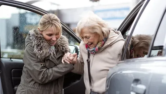 Caregivers giving Accompaniment Assistance to Elder at Denver and Broomfield, CO